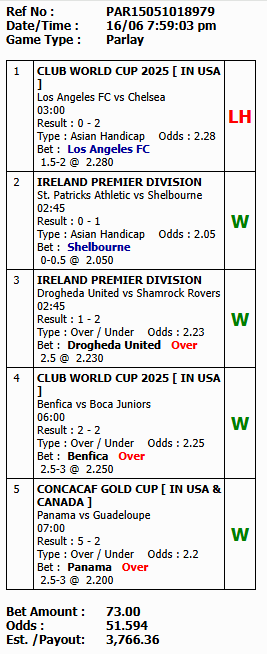 Parlay Slip 4